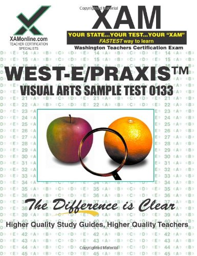 West-E/Praxis II Visual Arts Sample Test 0133 [Paperback]