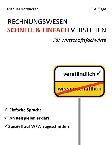 Rechnungswesen Schnell & Einfach Verstehen (german Edition) [Paperback]