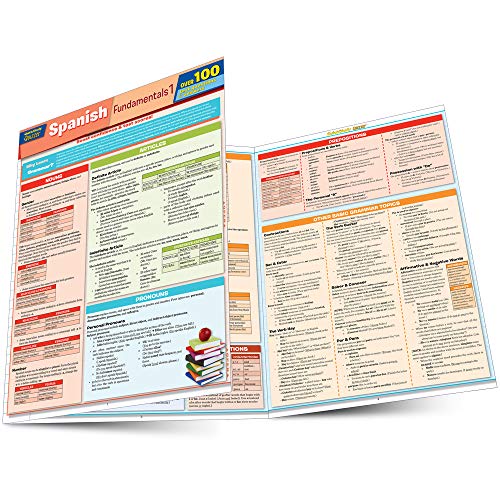 Spanish Fundamentals 1 Quizzer [Fold-out book or cha]