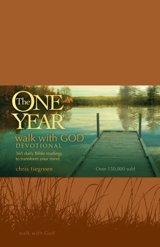 One Year Walk with God Devotional Wisdom from the Bible to Renew Your Mind [Leather / fine bindi]