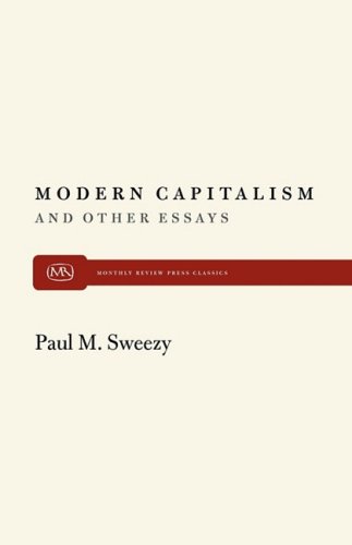 Modern Capitalism [Paperback]