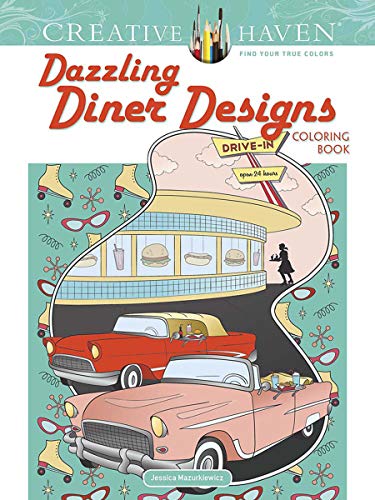 Creative Haven Dazzling Diner Designs [Paperback]