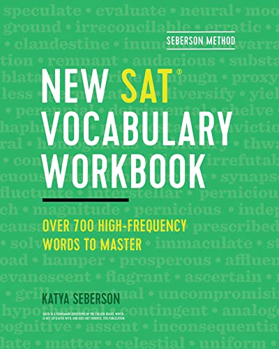 Seberson Method New SAT&174 Vocabulary Workbook Over 700 High-Frequency Word [Paperback]