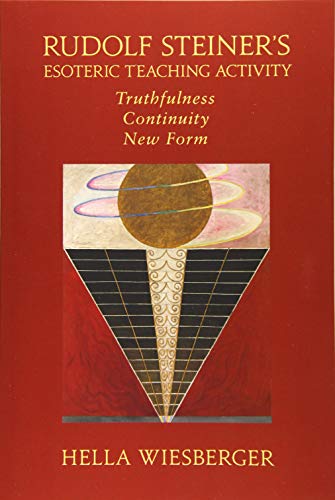 Rudolf Steiner's Esoteric Teaching Activity  Truthfulness - Continuity - New Fo [Paperback]