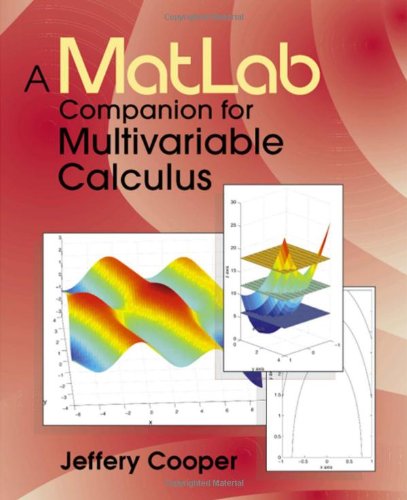 A Matlab Companion for Multivariable Calculus [Paperback]