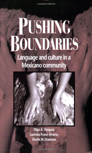 Pushing Boundaries Language and Culture in a Mexicano Community [Paperback]