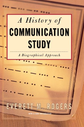 History Of Communication Study [Paperback]