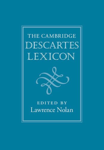The Cambridge Descartes Lexicon [Hardcover]
