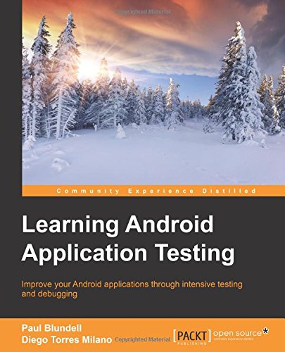 Learning Android Application Testing [Paperback]