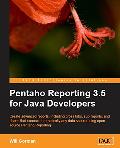 Pentaho Reporting 3.5 For Java Developers [Paperback]