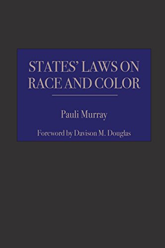States&39 Laws on Race and Color [Paperback]