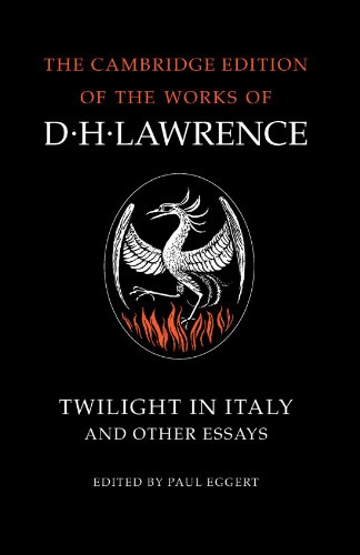 Twilight in Italy and Other Essays [Paperback]