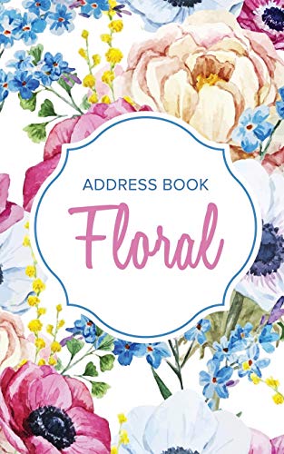 Address Book Floral [Paperback]
