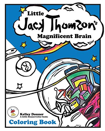 Little Jack Thomson's Magnificent Brain Coloring Book [Paperback]