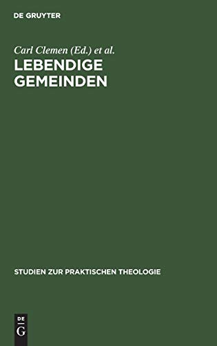 Lebendige Gemeinden  Festschrift Emil Sulze zum 80. Geburtstag am 26. Februar 1 [Hardcover]