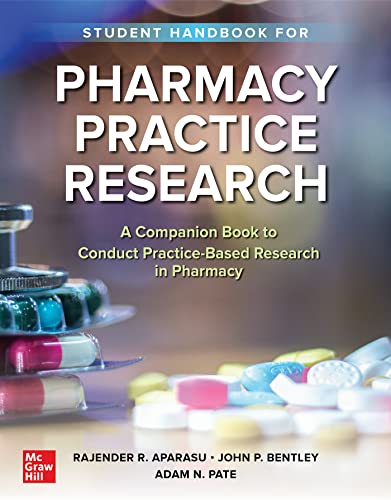 Student Handbook for Pharmacy Practice Research [Paperback]