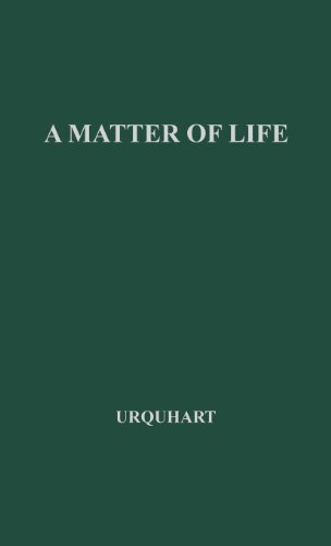 A Matter Of Life. [Hardcover]