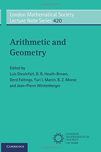 Arithmetic and Geometry [Paperback]