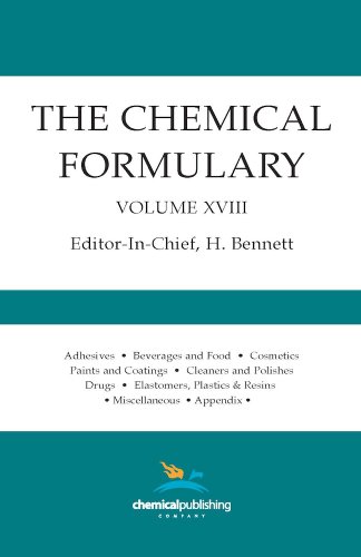 Chemical Formulary, Volume 18  Volume 18 [Paperback]