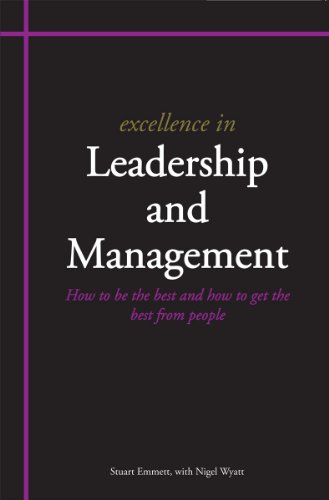 Excellence In Leadership And Management [Paperback]