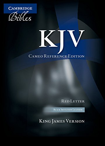 Kjv Cameo Reference Edition Kj452Xr Black Imitation Leather [Imitation Leather]