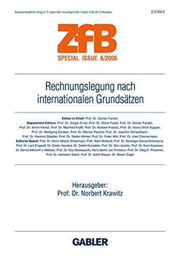 Rechnungslegung nach internationalen Grundstzen [Paperback]