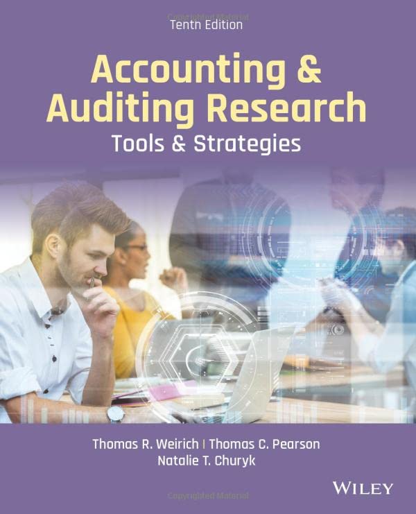 Accounting and Auditing Research Tools and Strategies [Paperback]