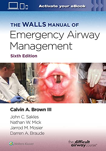 The Walls Manual of Emergency Airway Management [Paperback]