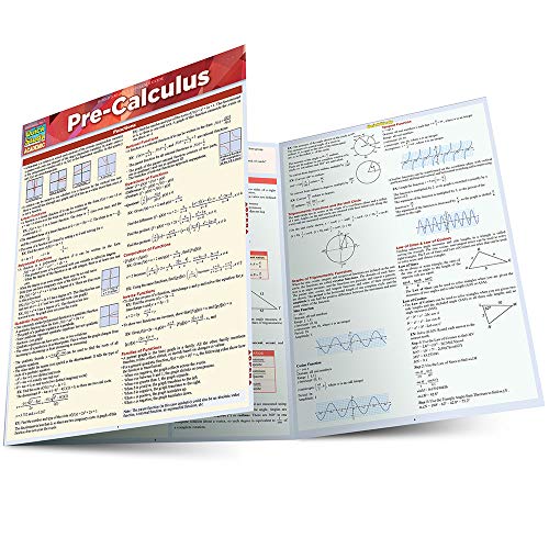 Pre-Calculus a QuickStudy Reference Guide [Fold-out book or cha]