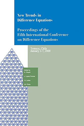 New Trends in Difference Equations Proceedings of the Fifth International Confe [Hardcover]