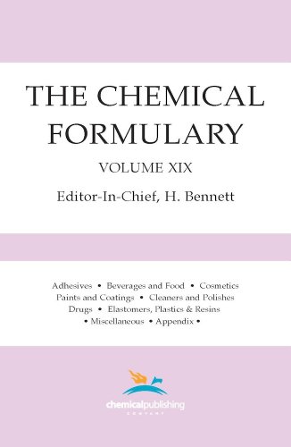 Chemical Formulary, Volume 19  Volume 19 [Paperback]