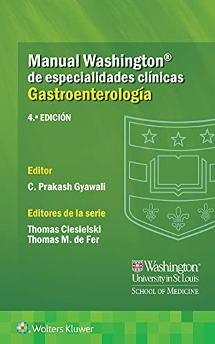 Manual Washington de especialidades cl&237nicas. Gastroenterolog&237a [Paperback]