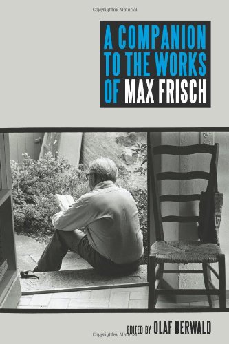 A Companion to the Works of Max Frisch [Hardcover]