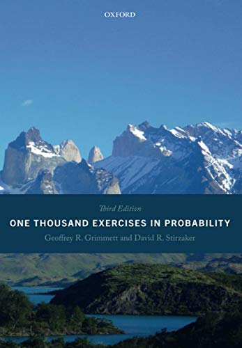 One Thousand Exercises in Probability: Third Edition [Paperback]