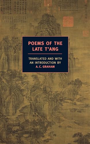 Poems of the Late T'ang [Paperback]