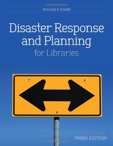 Disaster Response And Planning For Libraries [Paperback]