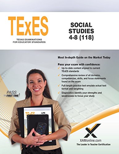 TExES Social Studies 4-8 (118) [Paperback]