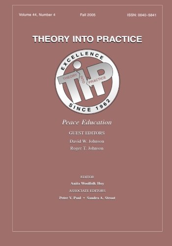 Peace Education Tip V444 [Paperback]