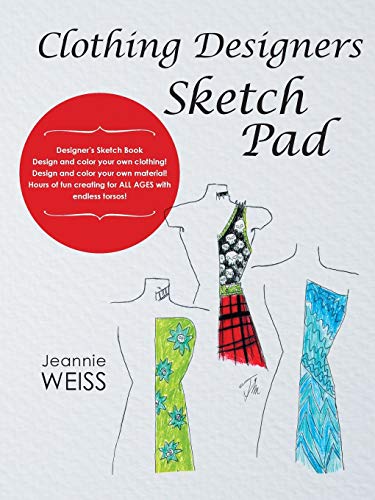 Clothing Designers Sketch Pad [Paperback]
