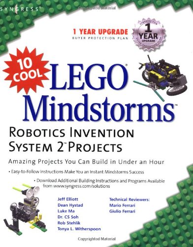 10 Cool Lego Mindstorm Robotics Invention System 2 Projects Amazing Projects Yo [Paperback]