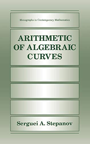 Arithmetic of Algebraic Curves [Hardcover]