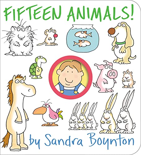Fifteen Animals [Board book]