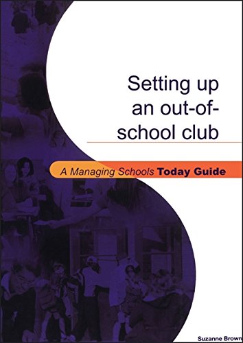 Setting Up an Out-of-School Club [Paperback]
