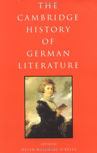 The Cambridge History of German Literature [Paperback]