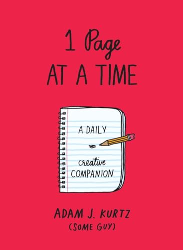 1 Page at a Time (Red) A Daily Creative Companion [Paperback]