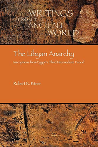 The Libyan Anarchy Inscriptions from Egypt's Third Intermediate Period [Paperback]