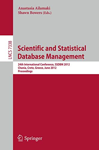 Scientific and Statistical Database Management 24th International Conference, S [Paperback]