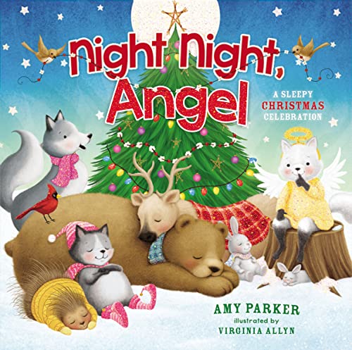 Night Night, Angel A Sleepy Christmas Celebration [Board book]