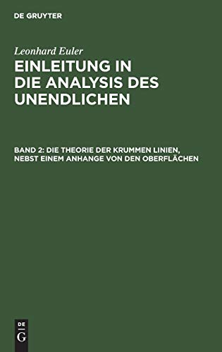 Theorie der Krummen Linien, Nebst Einem Anhange Von Den Oberflchen  Leonhard E [Hardcover]