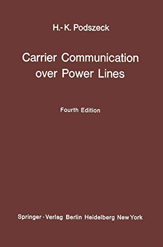 Carrier Communication over Power Lines [Paperback]